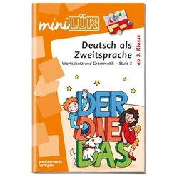 miniLÜK Deutsch als Zweitsprache Stufe 3, Übungsheft, ab 3. Klasse