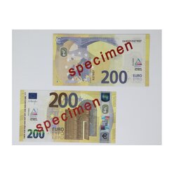 Geld 100 Stck Euro-Scheine Spielgeld zu 200 Euro