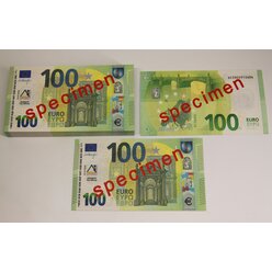 Geld 100 Stück Euro-Scheine Spielgeld zu 100 Euro