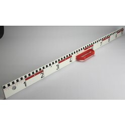 Tafellineal Dezimeter-Lineal 100 cm Magneto mit Vollmagnetstreifen aus RE-Plastic PROFI-linie (160300.M00)