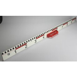 Tafellineal Dezimeter-Lineal 100 cm Magneto mit Vollmagnetstreifen aus RE-Plastic PROFI-linie (160300.M00)