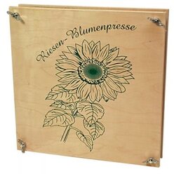 Blumenpresse gro, aus Holz 30 x 30 cm, ab 5 Jahre (Aktionspreis!)