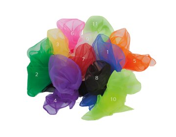 HOOTNEE Jonglierset Für Kinder - 2 Jonglierteller Mit Stäben Für Zirkus Tricks