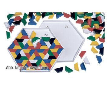 Egermann 12453 Mosaik-Legespiel Legematerial 200g # 4mm gemischt bunt NEU 
