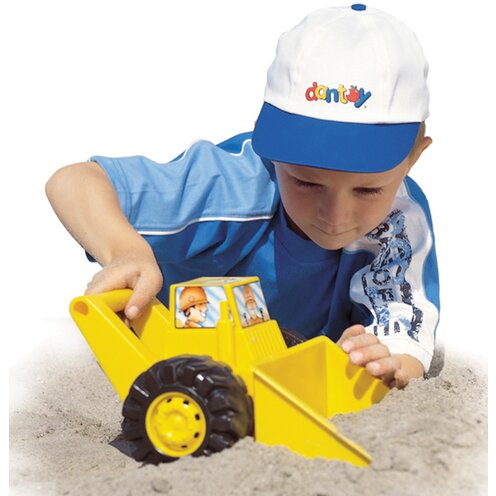 Dantoy Bio Sandspielzeug - Handbagger & LKW Set Aus Zuckerrohr Ab 2 Jahren