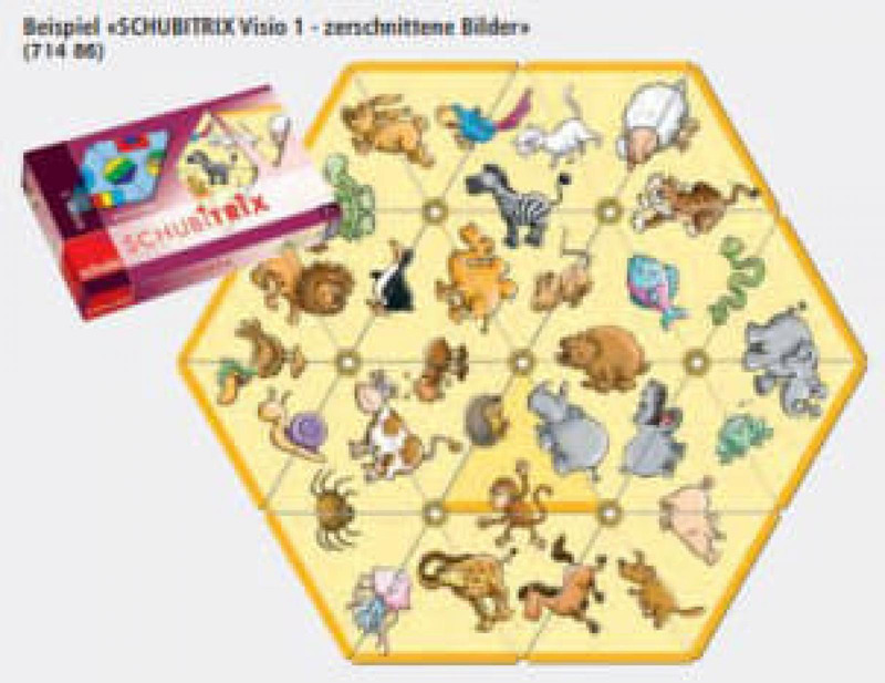 SCHUBITRIX Visio 1 - zerschnittene Bilder, ab 5 Jahre