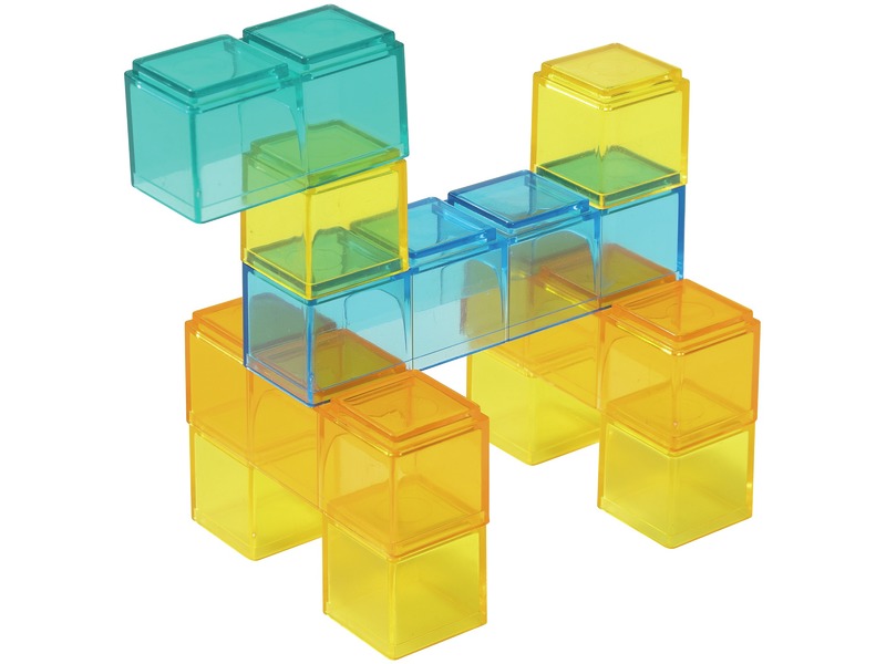 Cuisenaire-Stäbchen lichtdurchlässig zum Rechnen, Basis 10, ab 5 Jahren