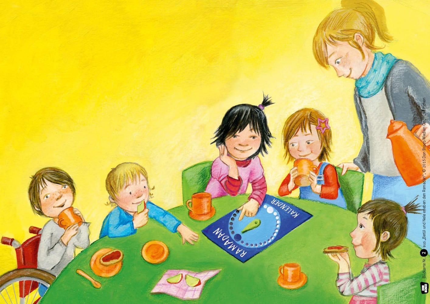 Kamishibai Bildkartenset - Betül und Nele erleben den Ramadan, 4-7 Jahre