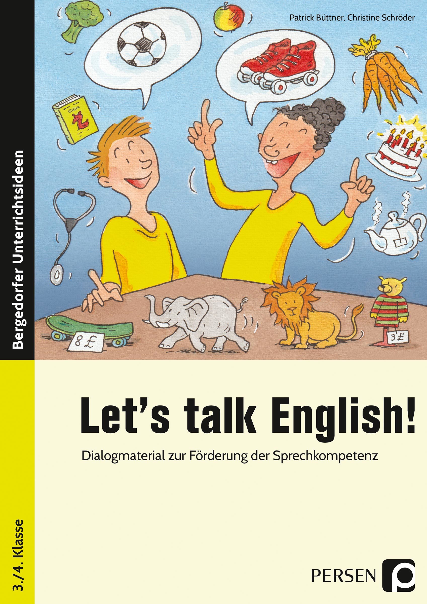 Let's talk English!, Kopiervorlagen, 3. und 4. Klasse