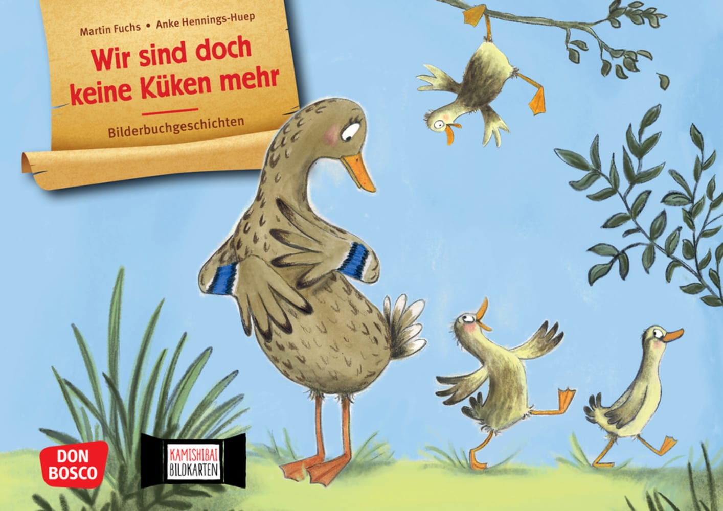 Wir sind doch keine Küken mehr. Kamishibai Bildkartenset, 4-6 Jahre