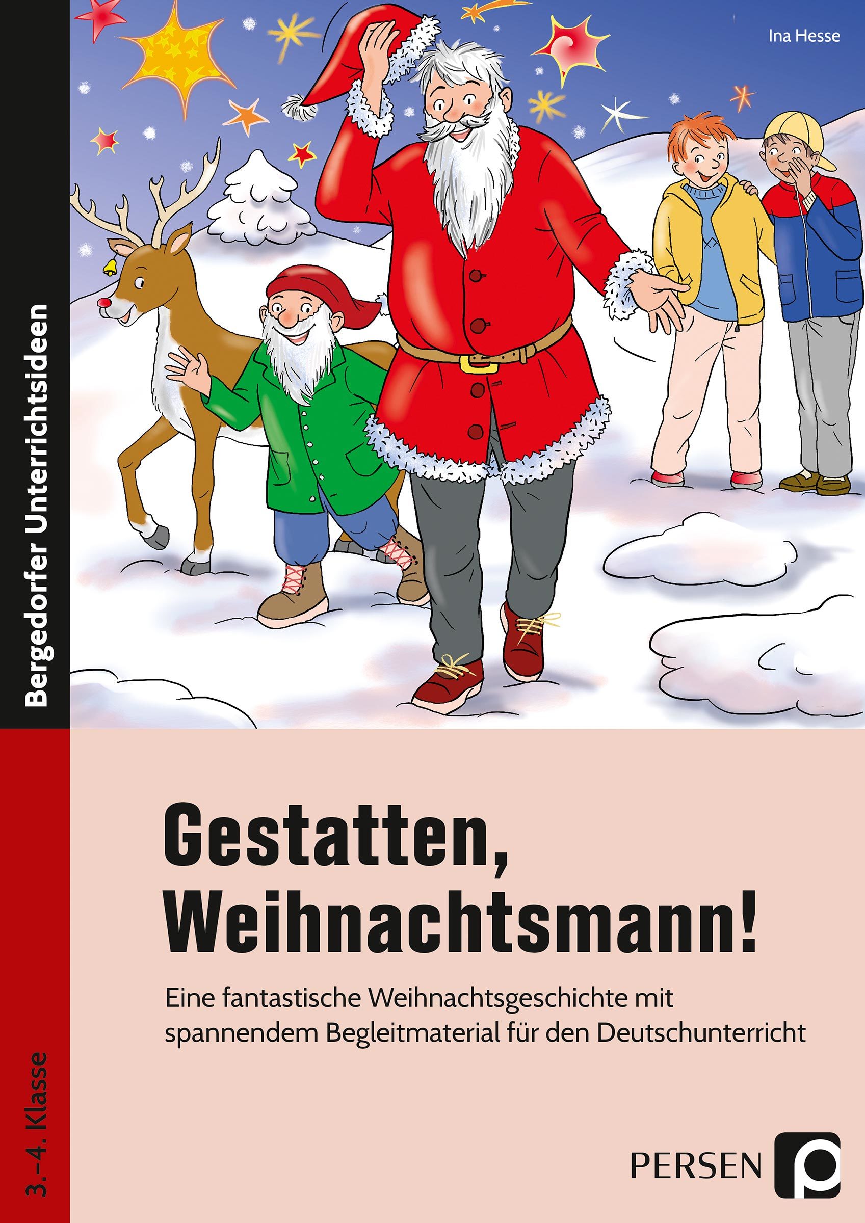 Gestatten, Weihnachtsmann! Buch, 3. und 4. Klasse