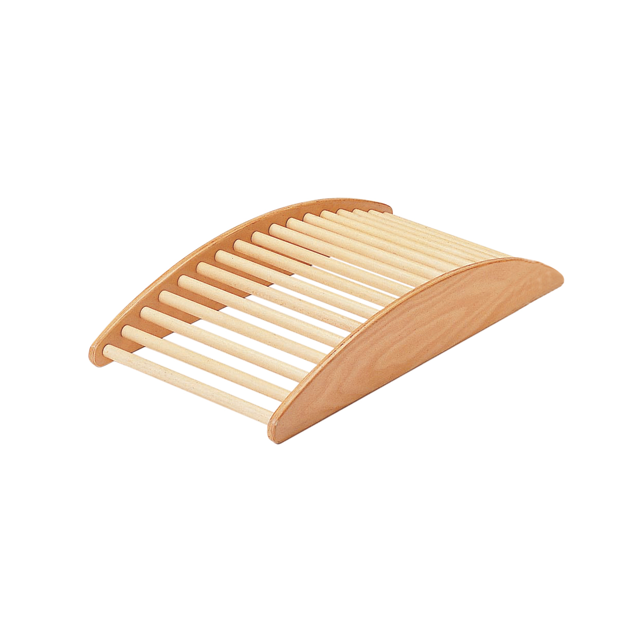 Sprossenwippe aus Holz, 84 x 41 x 14 cm, 17 Sprossen