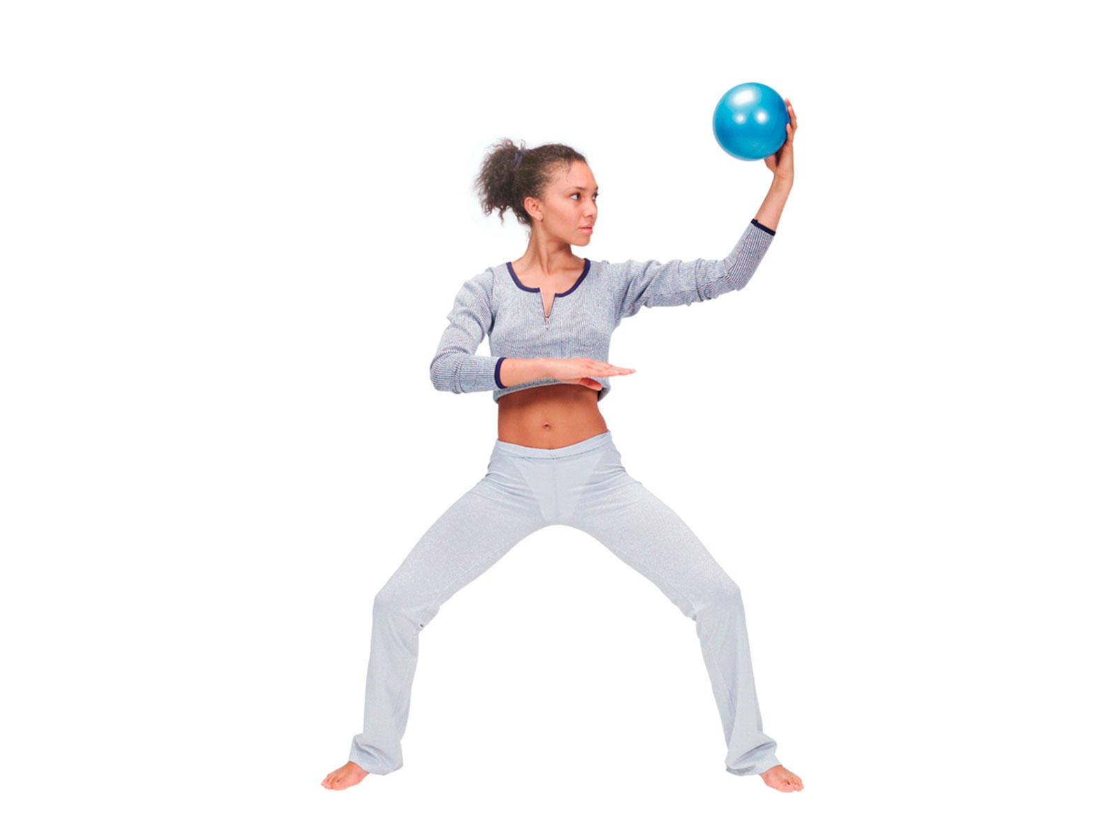 Übungsball Gymnic Over Ki Ball, Ø 15 cm, blau
