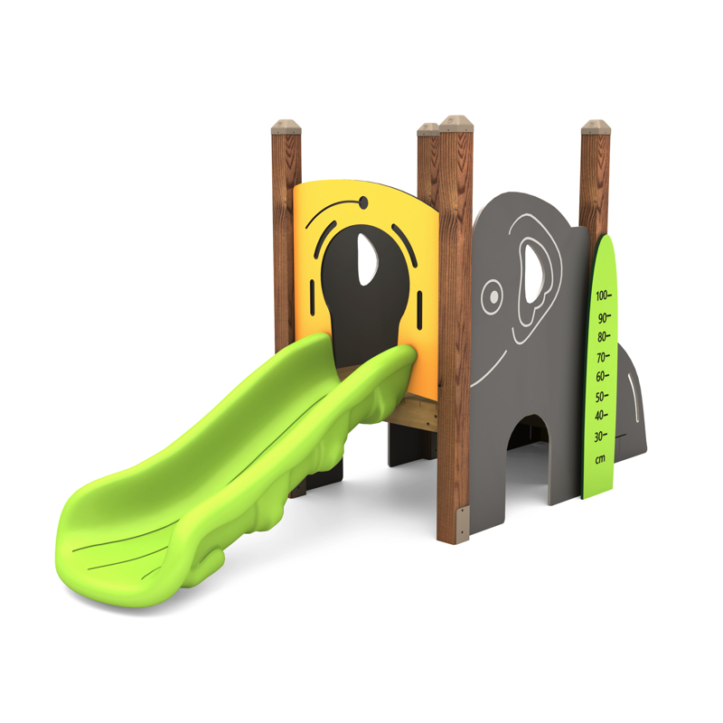 Kinder-Spielgerät, Rutsche Elefant, Outdoor