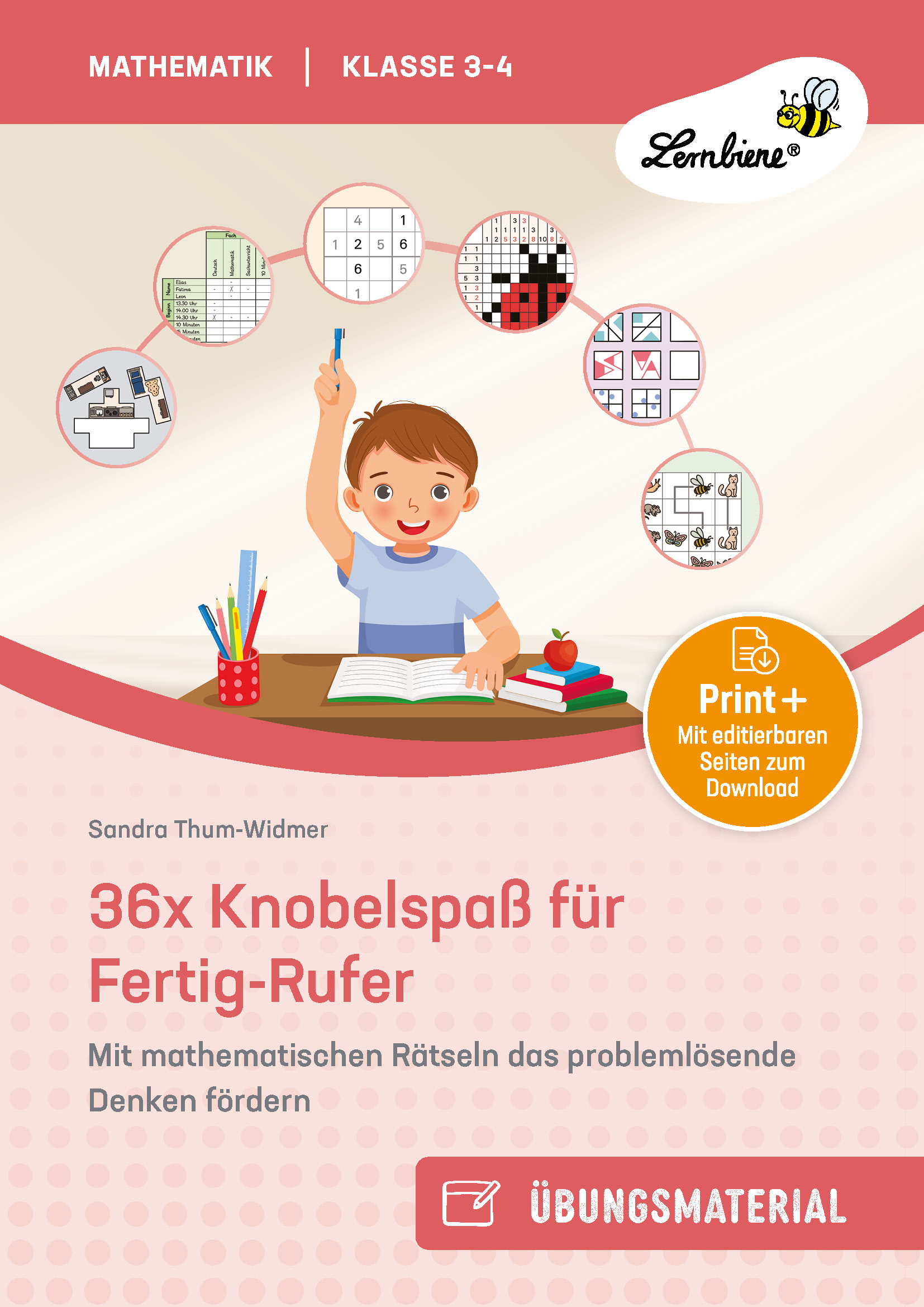 36x Knobelspaß für Fertig-Rufer, Buch, 3.-4. Klasse