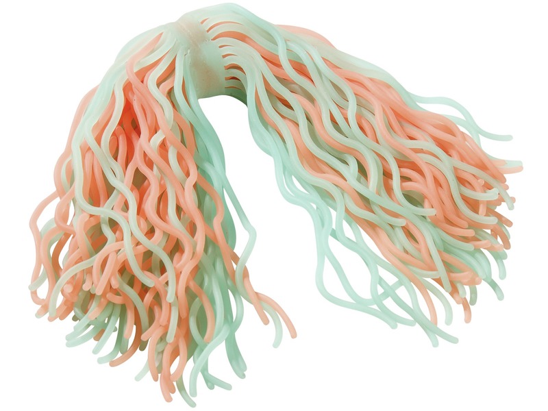 Fidget-Spielzeug Spaghetti, nachleuchtend, taktiles Sinnesmaterial, ab 3 Jahren