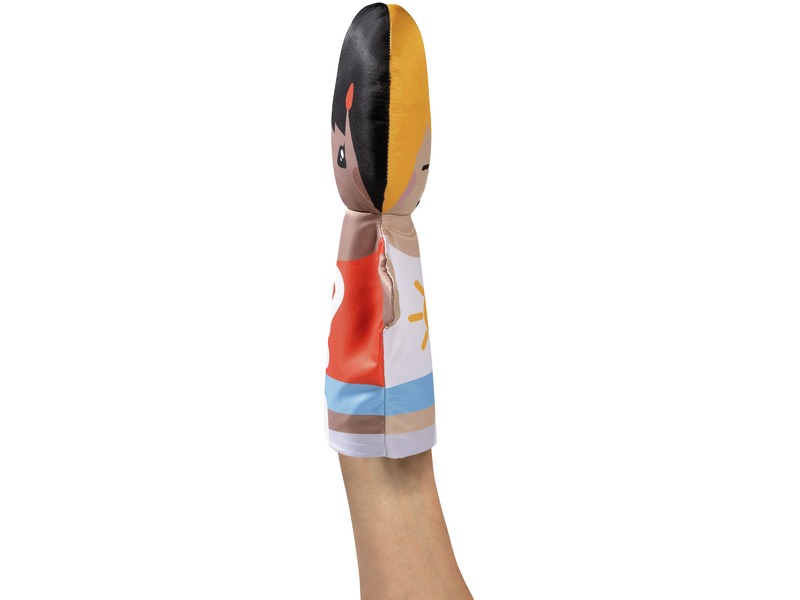 Wendehandpuppen Emotionen, Gefühle benennen mit Kindern, 3 Stück