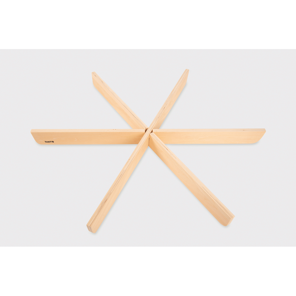 Trennkreuz für runden Leuchttisch, 6 Unterteilungen, Ø 64,6 cm