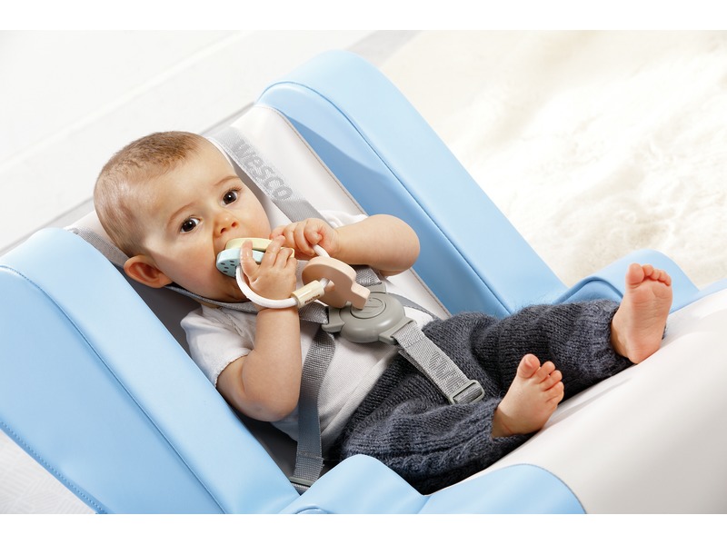 Holzrassel Schlüsselring für Babys, ab 6 Monaten