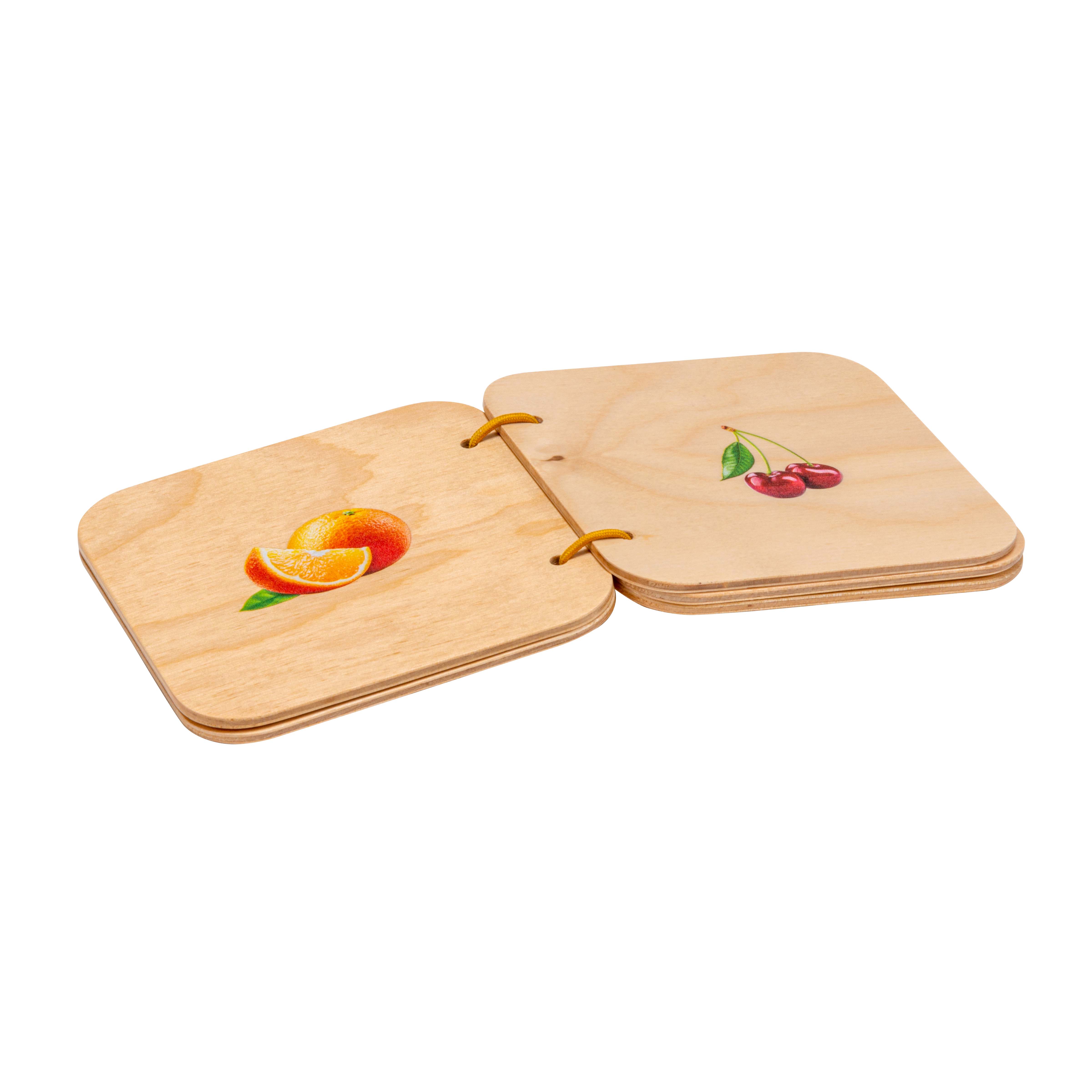 Mein erstes Buch: Obst - Montessori Sprache