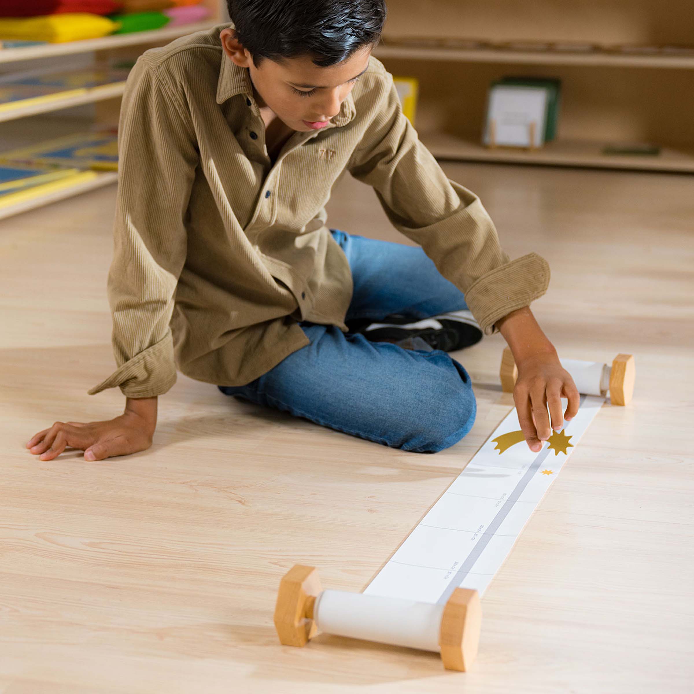 Zeitleiste v. Chr. / n. Chr. (englisch) - Montessori Geschichte