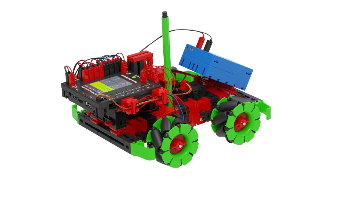 fischertechnik SC Ultimate AI Add On: Mobility, Erweiterungsset Autonomes Fahren für STEM Coding Ultimate AI