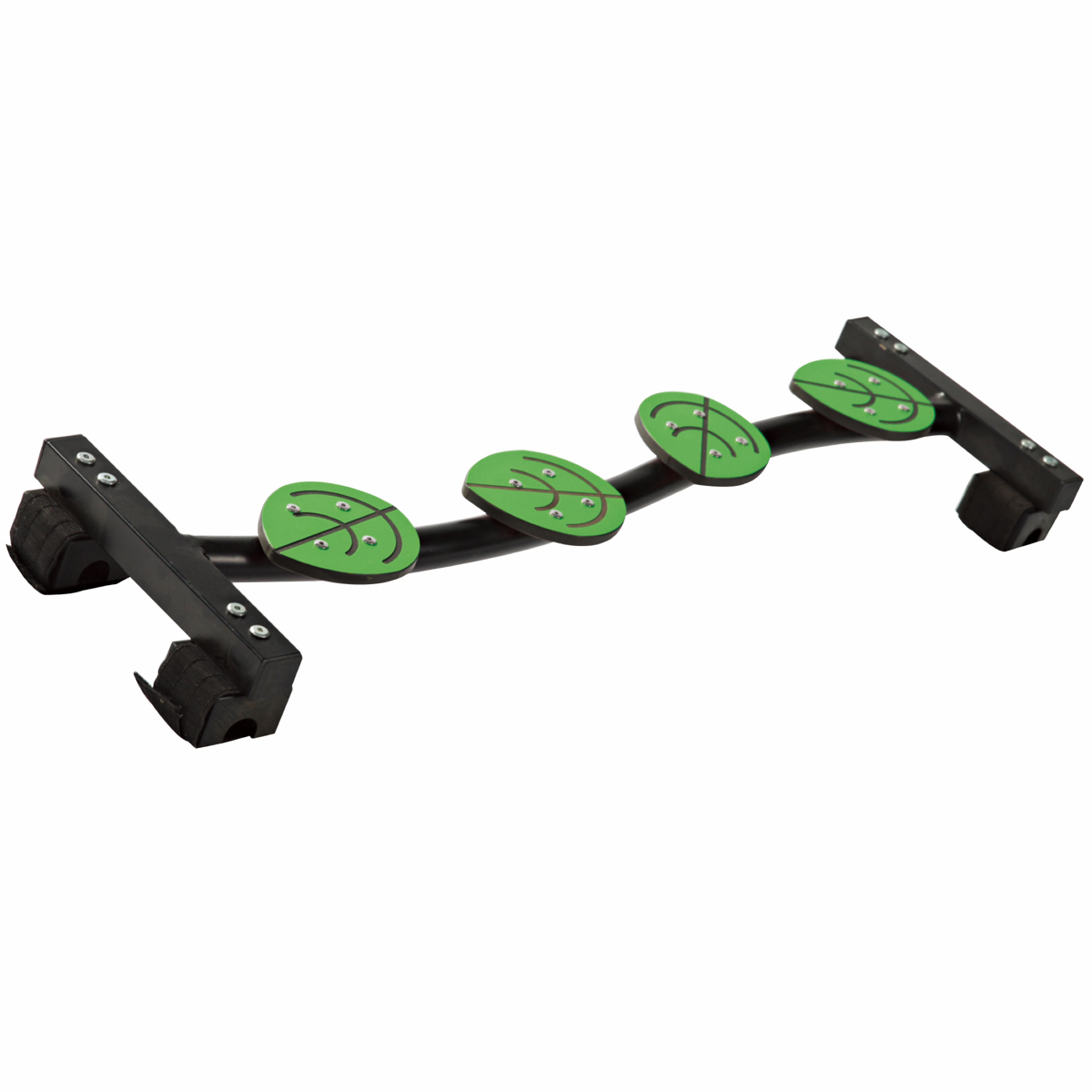 Balancier-Brücke für modulares Spielgerät, Blätter, einzeln, Outdoor, OXYGYM