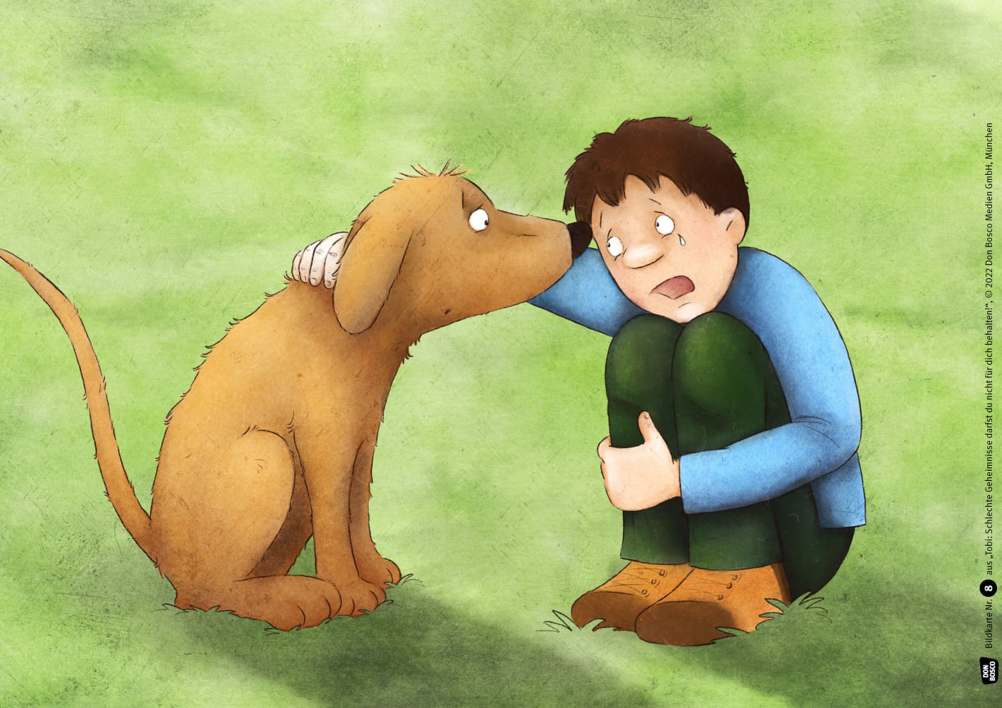 Tobi: Schlechte Geheimnisse darfst du nicht für dich behalten! Kamishibai Bildkartenset, 5-10 Jahre