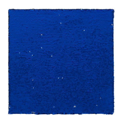 Sensorische Pailletten-Tafel, blau/silber
