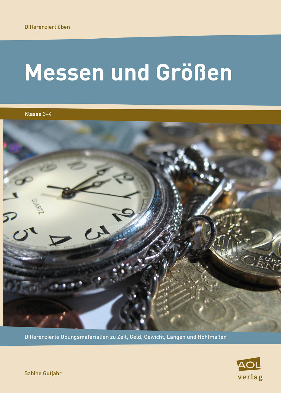 Messen und Größen - Klasse 3 und 4, Buch