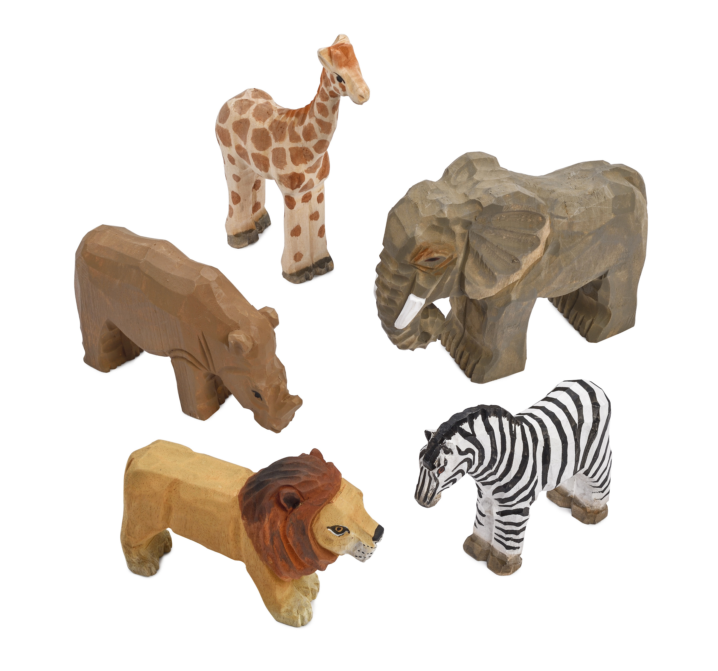 Tierfiguren First Tools Meine ersten Safaritiere, 5 Teile