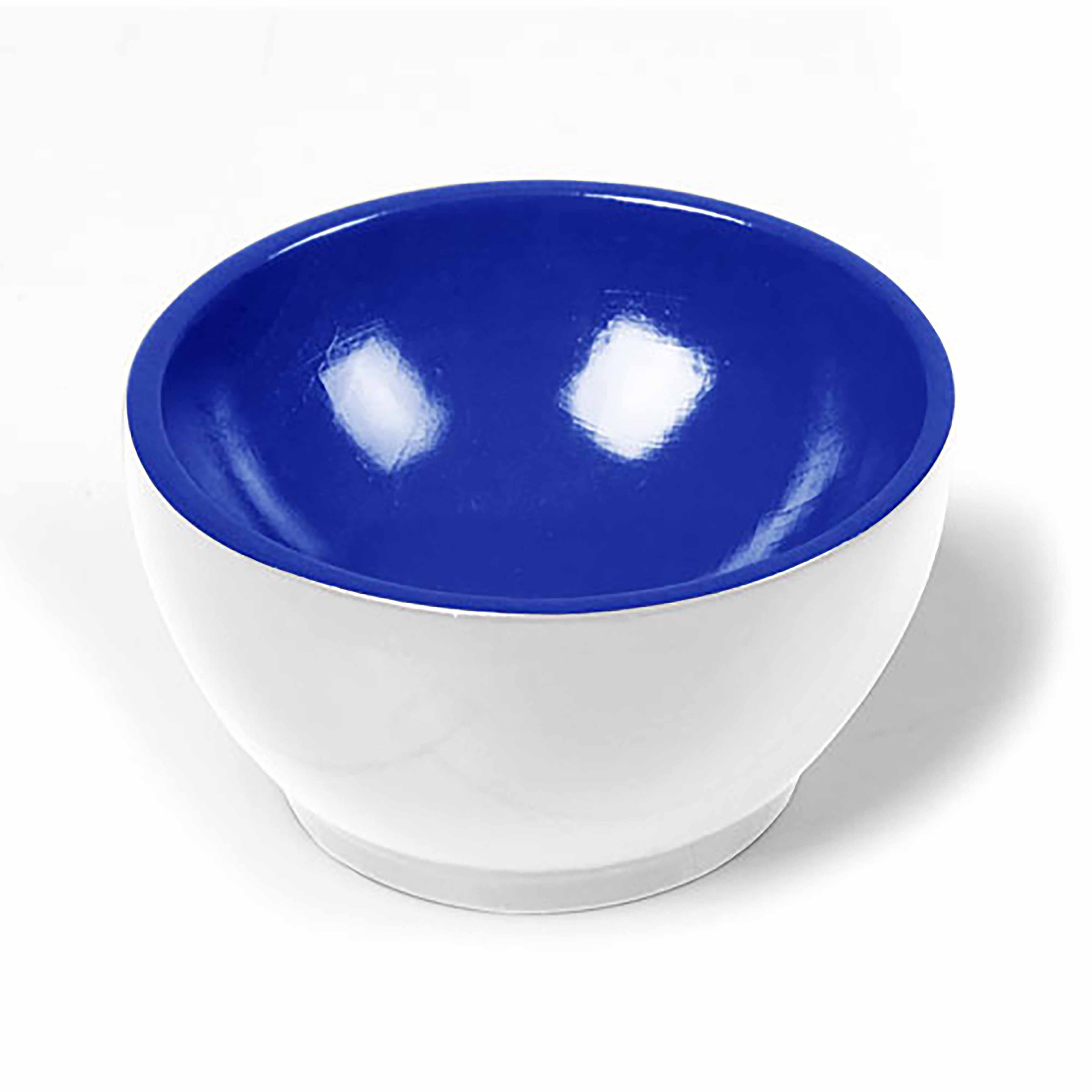 Holzschälchen: weiß-blau - Montessori Mathematik