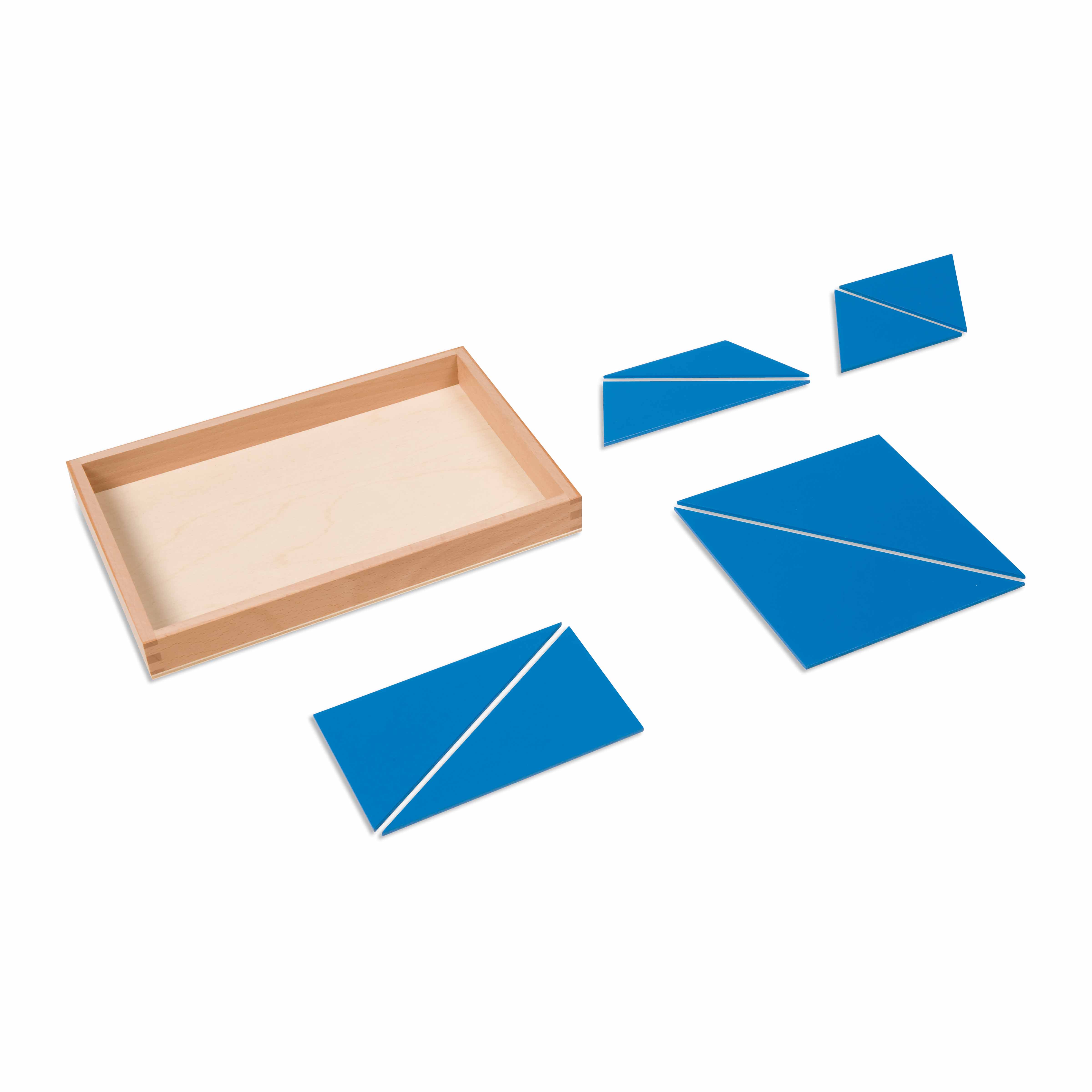Konstruktive Dreiecke - Montessori Sinnesmaterial