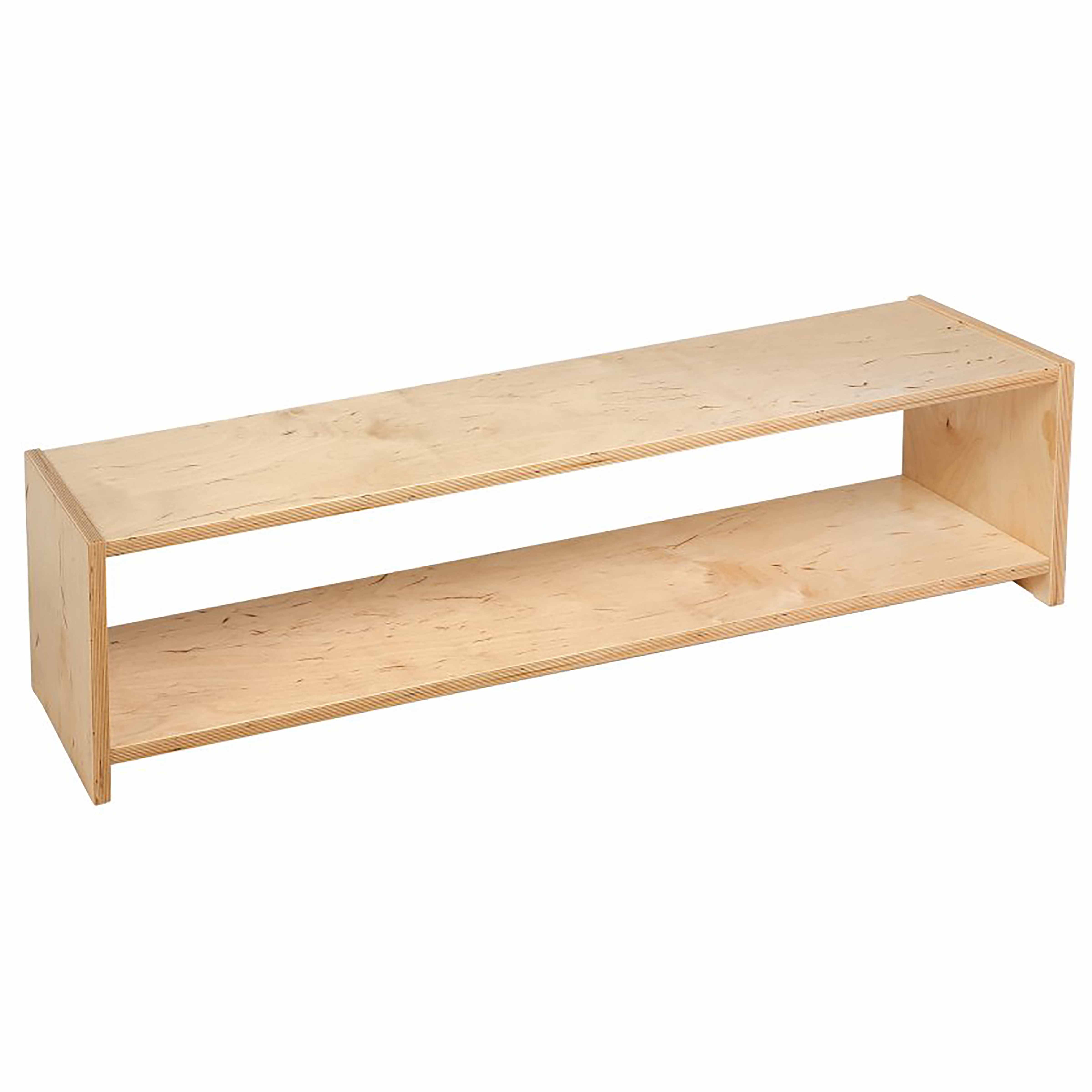 Kleinkindschrank mit 1 Brett - 121,5 x 30 x 32,5 cm - Montessori Frühkindliche Entwicklung