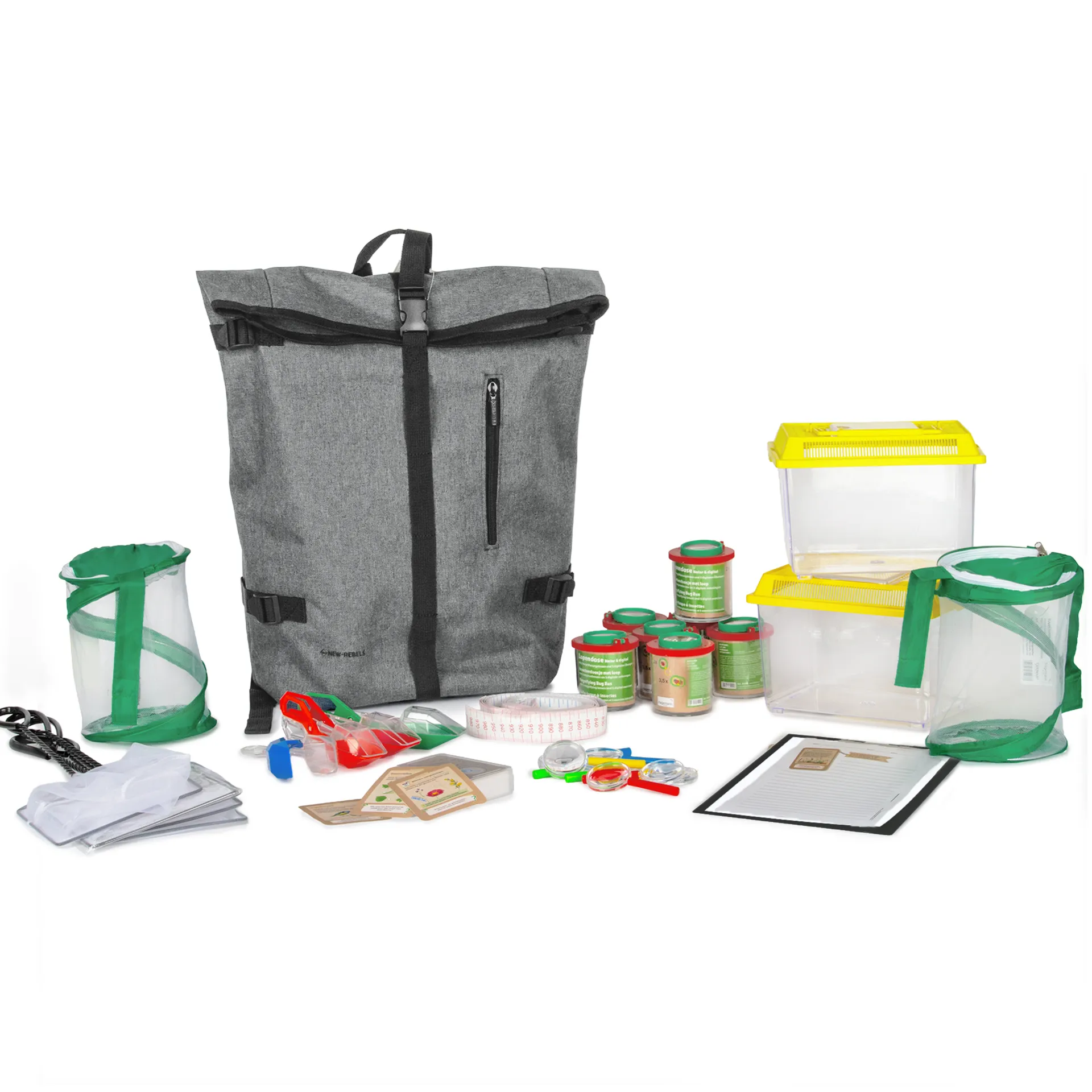 Forscher-Rucksack Natur, Klassensatz, 38-tlg.