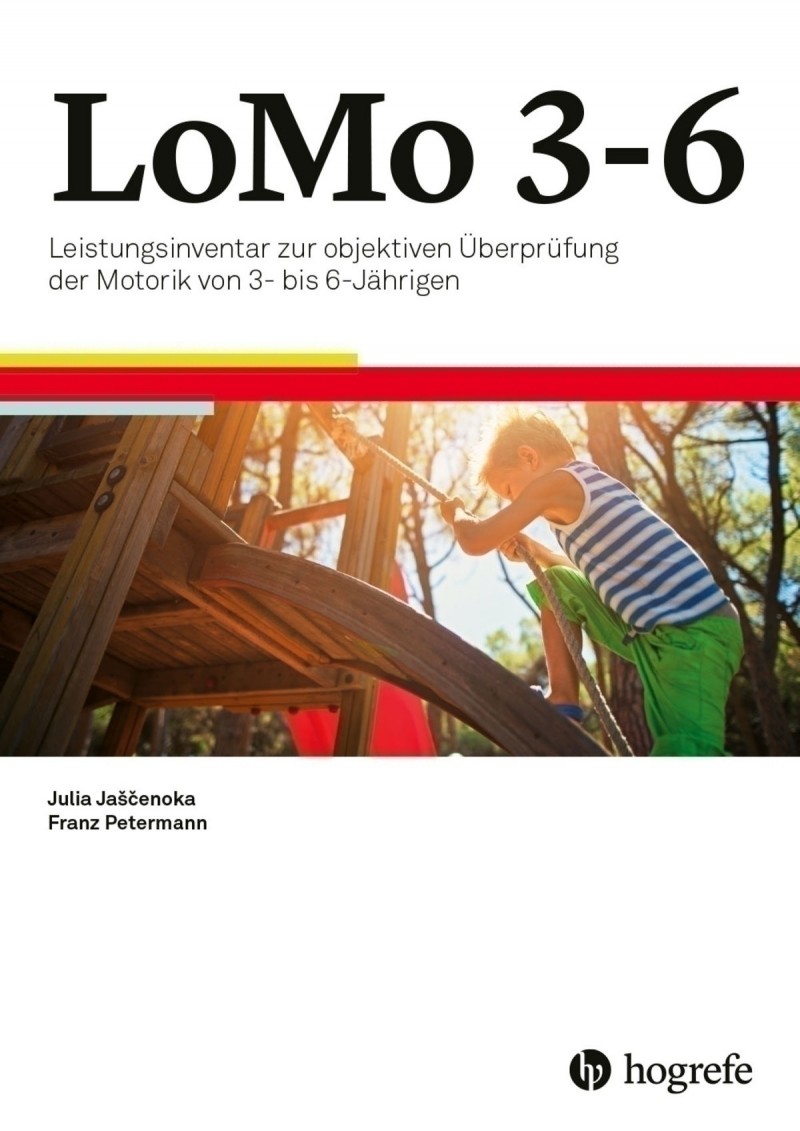 LoMo 3-6, Leistungsinventar zur objektiven Überprüfung der Motorik von 3- bis 6-Jährigen, kompletter Test
