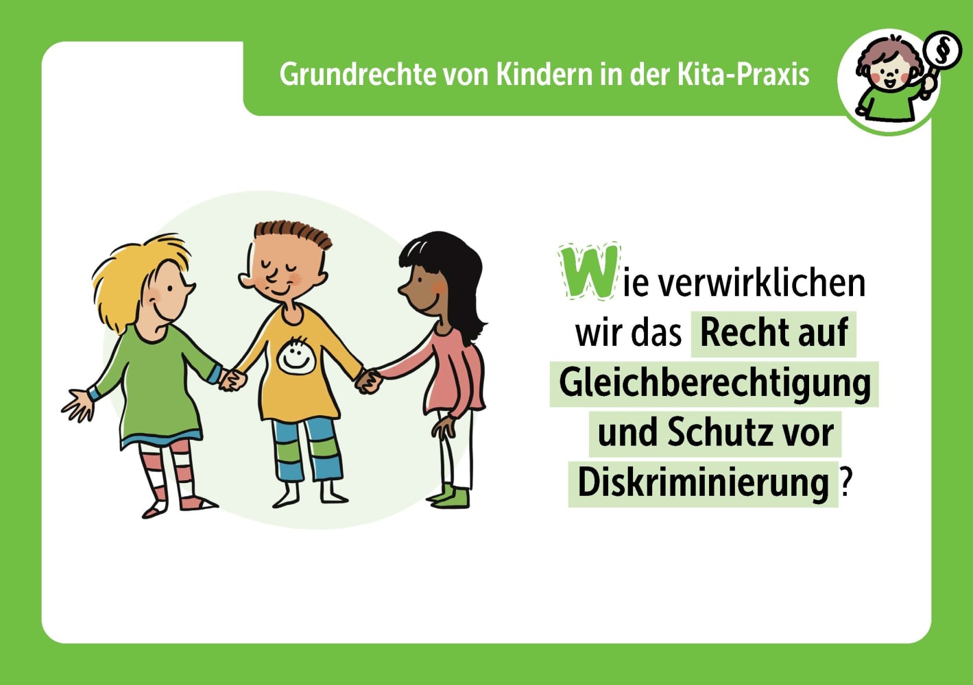 Schritt für Schritt zur Kinderrechte-Kita, Kartensatz, 1-10 Jahre