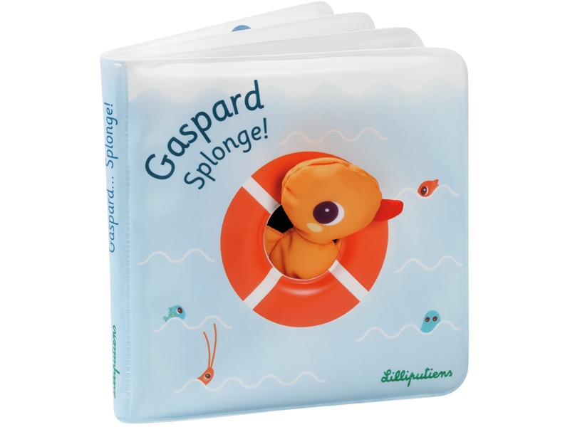 Laminiertes Bilderbuch Gaspard splonge für Babys, ab 0 Jahren