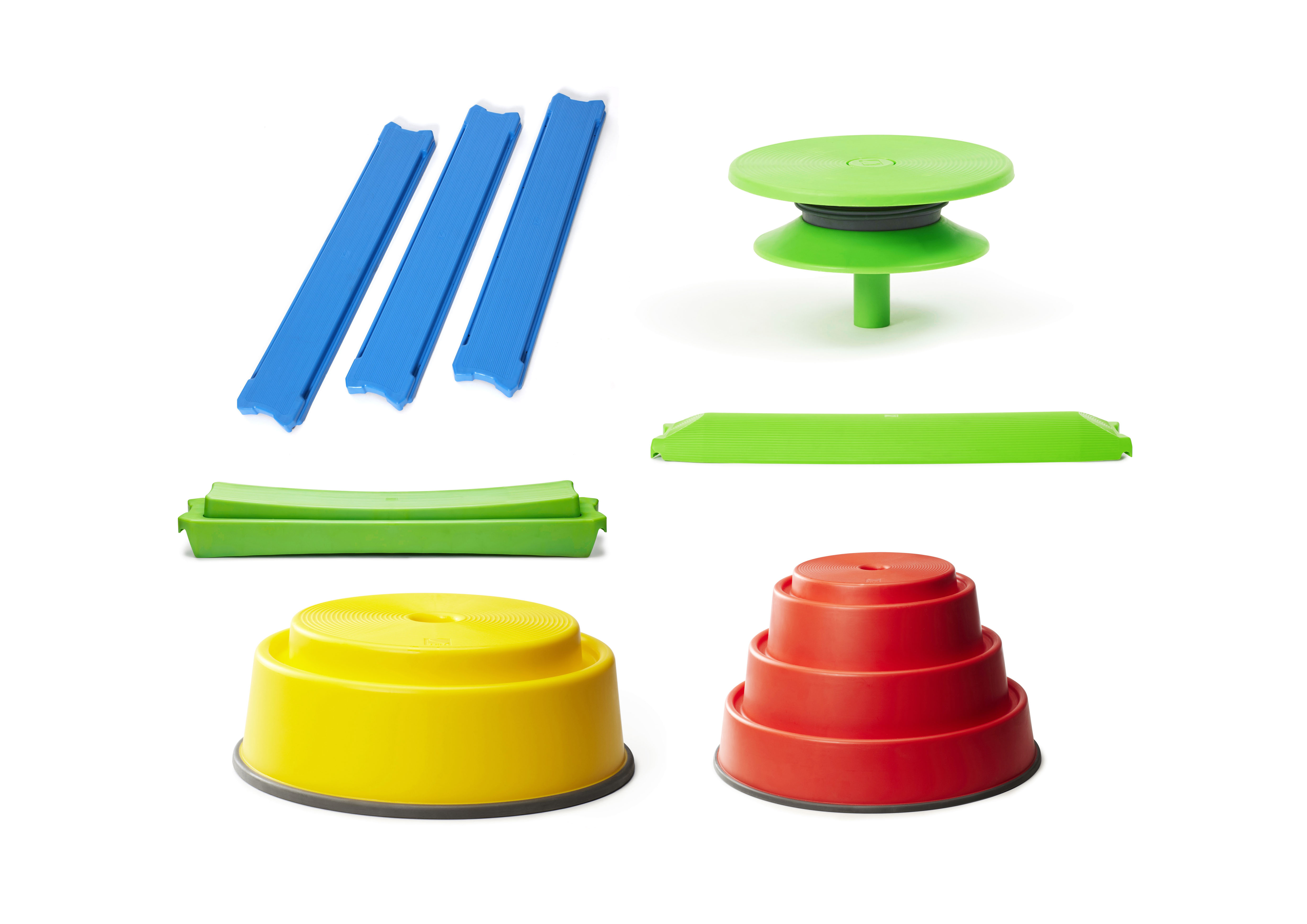 Balanciersteine und -balken, Gonge Build N' Balance, Medium Set, 13-teilig, ab 2 Jahre