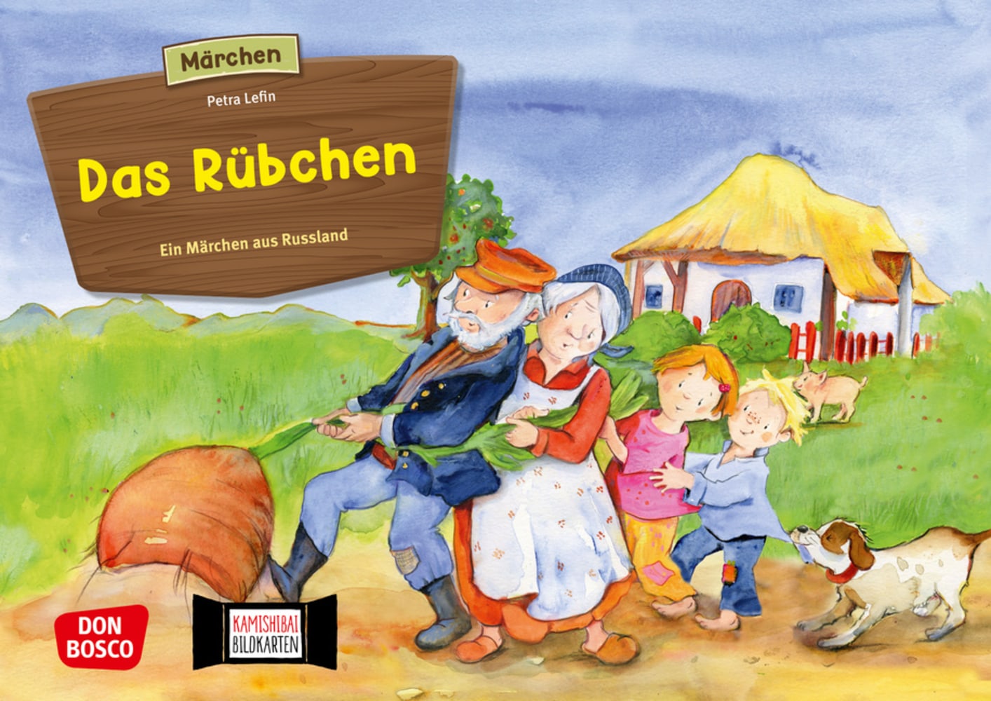 Kamishibai Bildkartenset - Das Rübchen, 2-6 Jahre