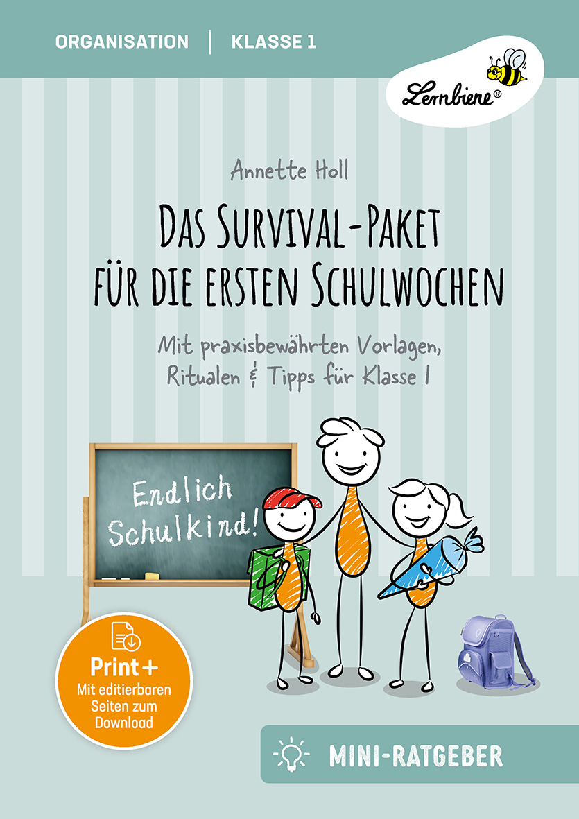 Das Survival-Paket für die ersten Schulwochen, Buch, 1. Klasse