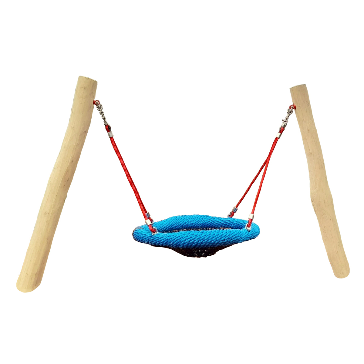 MINI Vogelnestschaukel ohne Stahllaschen, Platzbedarf ca. 241 x 93 x 146 cm