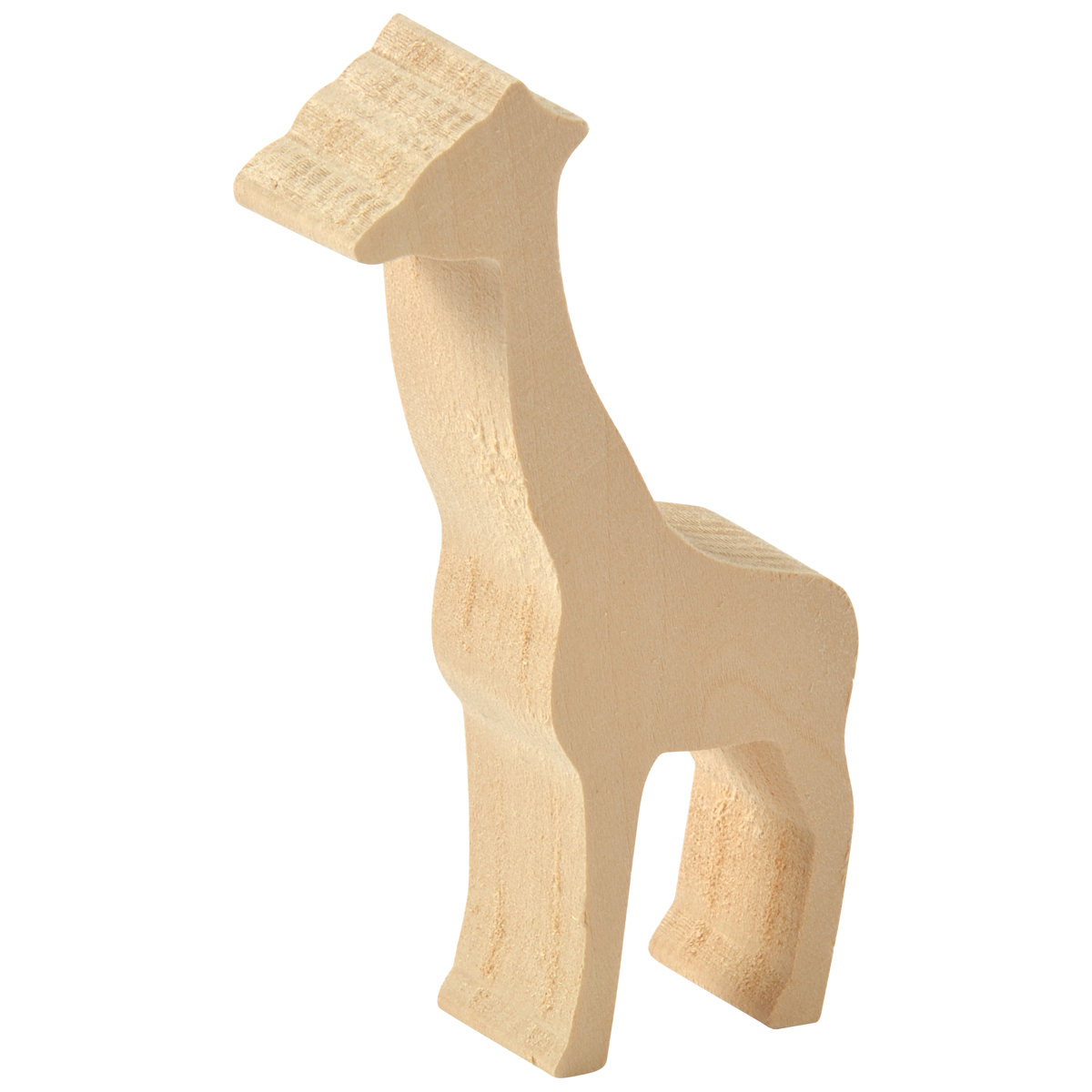 Schnitzholz Zootiere 3er Set, Lindenholz Rohlinge, Elefant 9 x 8 x 2,3 cm