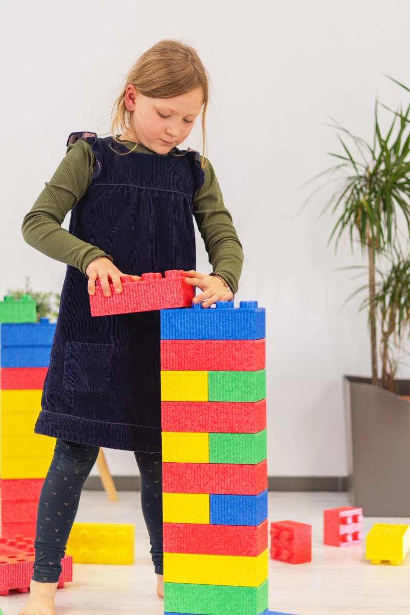 Softbausteine, MODO SoftSteine, 76-teilig, EPP-Schaumstoff, mehrfarbig