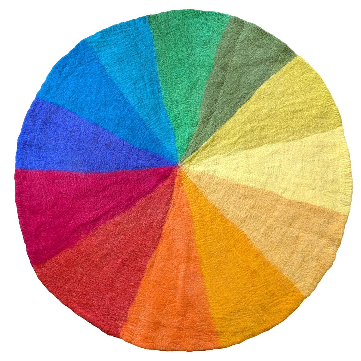 Filzteppich 12 Monate Ø 150 cm, Jahreskreis, Spiel und Liegefläche