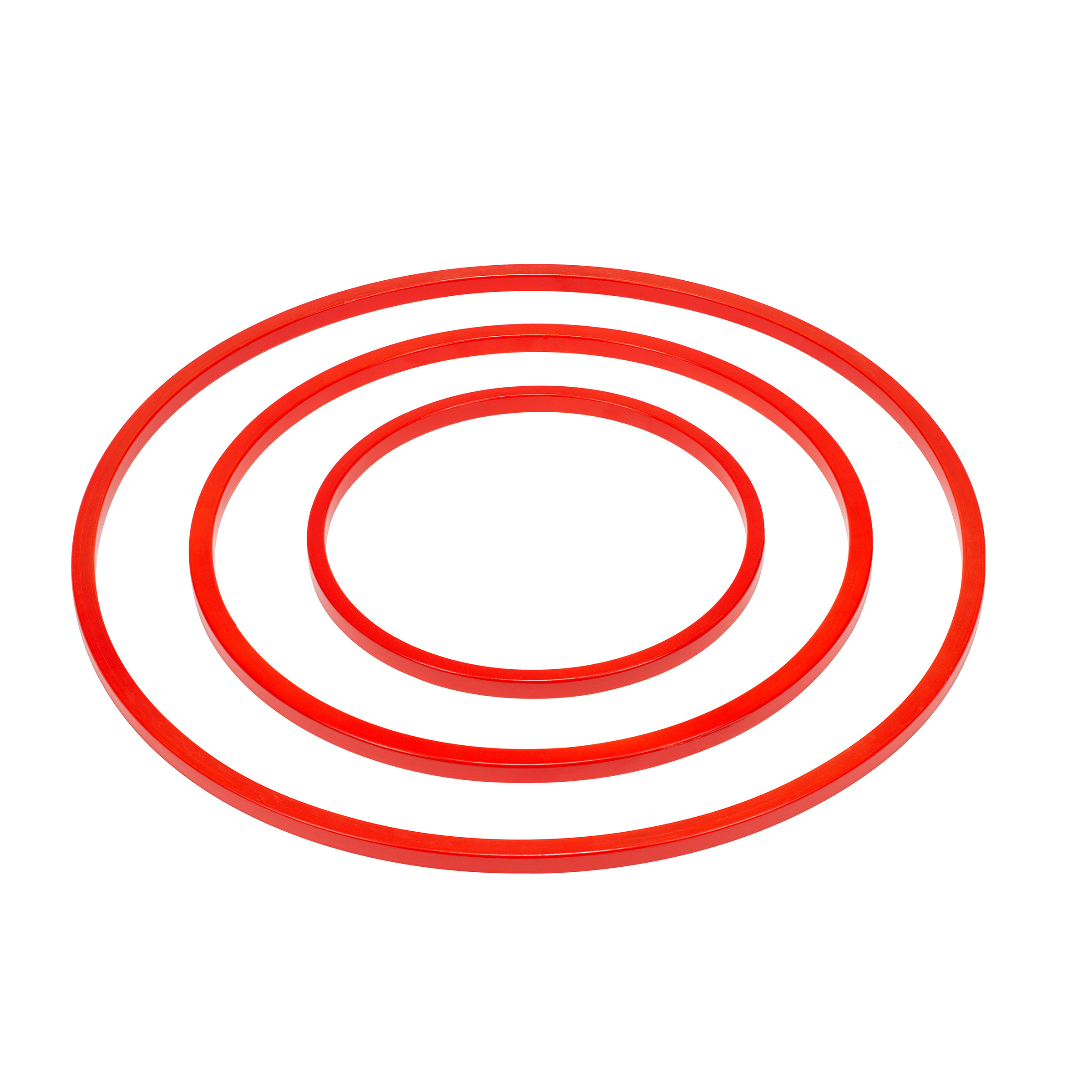 Hula-Hoop-Reifen: rot (30 cm) - Montessori