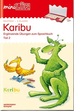 miniLÜK Karibu Übungen zum Sprachbuch Teil 2, Heft, 3. Klasse