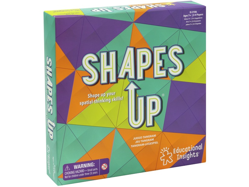 Tangram-Spiel Shapes Up, Legespiel mit 80 Formen, ab 7 Jahren
