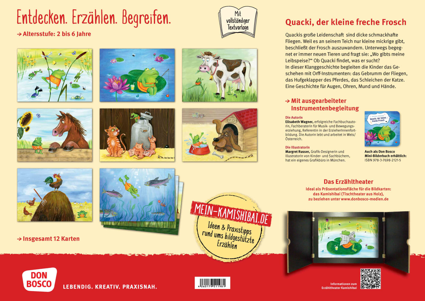 Kamishibai-Starter-Set zum Angebotspreis, 3-8 Jahre