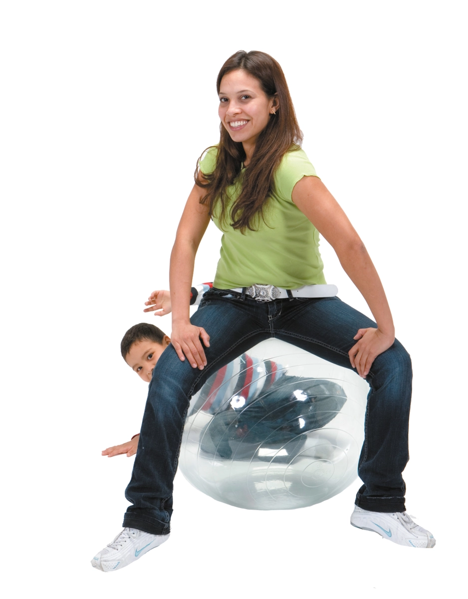 Gymnic Opti Ball 95 cm, transparent